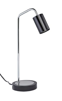 Hygena Nero LED USB Touch Desk Lamp - Black